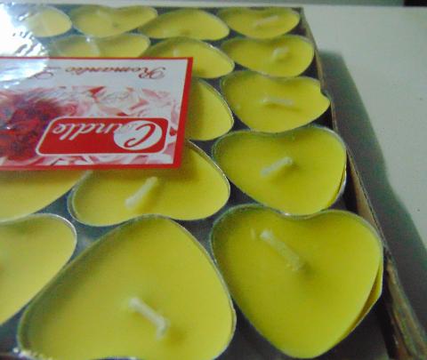 Cuoricino tea Light dm. 4,5 conf. 25 tea lights - Sconti per Fioristi e Aziende