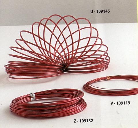 Filo di Alluminio colorato mm. 3 da 10 metri - Sconti per Fioristi e Aziende