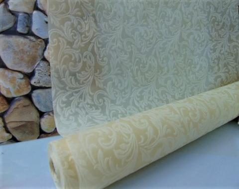TNT Damasco H 50 x 10 yds. - Sconti per fioristi e aziende - Rotolo Policotton 3D