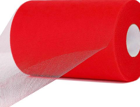 Tulle H 25 x 100 mt. Import - Sconto per Fioristi e Aziende - Solo Bianco, Avorio, Rosso