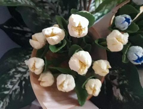 Tulipanini x 12 in poliestere Sconti per Fioristi e Aziende