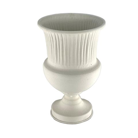 Coppa Elegante H 31 cm. - Sconti per Fioristi e Aziende . - Anticata in Oro o Bianco