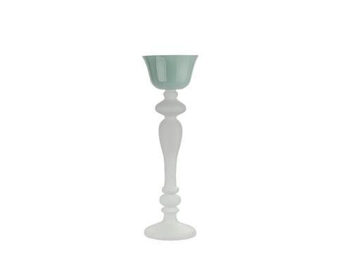 Coppe Bombata e Martini Small in Vetro Verde Linea Sangro Sconti per Fioristi, Wedding e Aziende