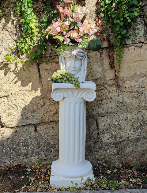 Colonna Romana in plastica - Sconti per Fioristi e Aziende . - H 50/70/100