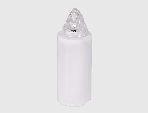 Candela elettronica stilo  H 9.5 Bianco/Rosso/Blu durata 365 giorni - Sconti per Fioristi e Aziende