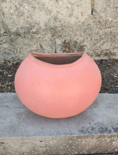 Vaso Terracotta Colorato  -  Sconto per Fioristi e Aziende - H 25 x 17 Platz