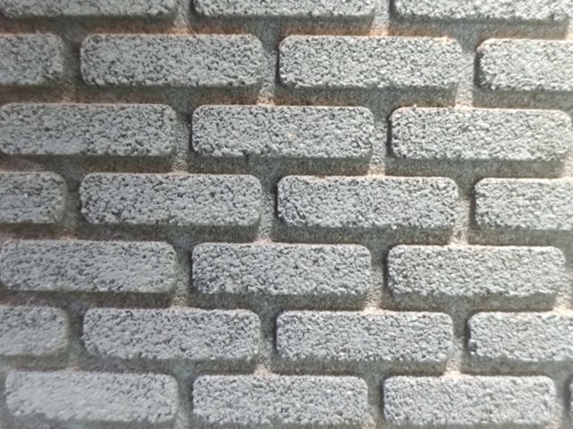 Pannello sughero mattoni - Sconto per Fioristi e Aziende . - 4 pezzi 10x25 Per Presepe