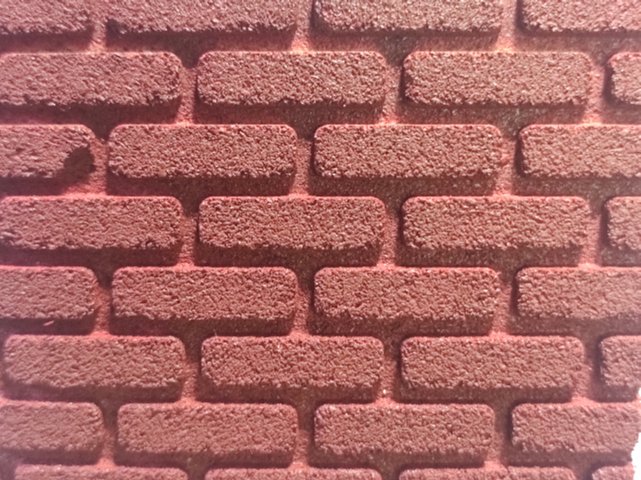 Pannello sughero mattoni - Sconto per Fioristi e Aziende . - 4 pezzi 10x25 Per Presepe