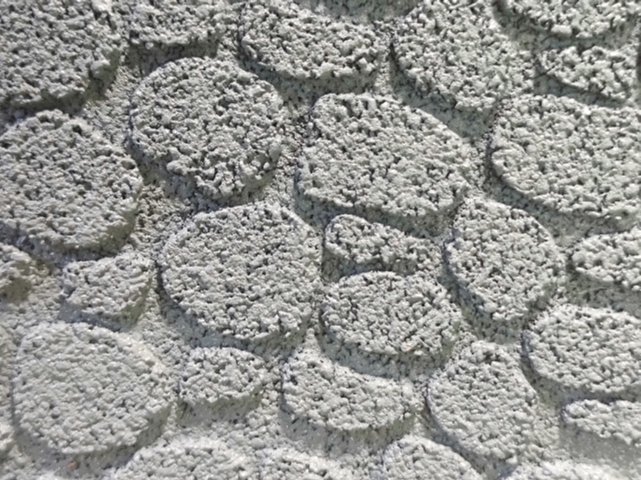 Pannello sughero pietra tonda - Sconto per Fioristi e Aziende . - 4 pezzi 10x25 Per Presepe