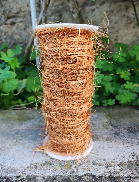 Nastro in canapa Naturale - Sconto per Fioristi e Aziende - Rotolo da  mt.10 Animato