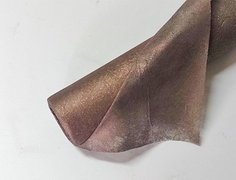 Bobina Velur Stesa H 100   - Sconti per Fioristi e Aziende - Rotolo mt. 20 glitterata