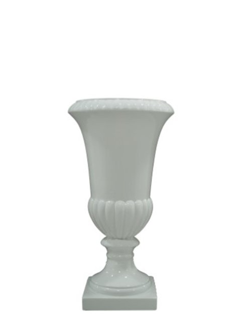Coppa Romana Bianca Liscia  - Sconti per Fioristi e Aziende . - Vetroresina H 62/92/122