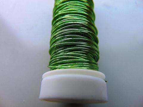 Filo ferro capillare dm. 0,3  - Sconti per Fioristi e Aziende - Rocchetto gr. 25 colorato
