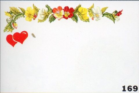 Bigliettini Rose per San Valentino cm.9,5 x 6,3 - Sconti per Fioristi e Aziende