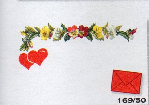 Bigliettini Rose per San Valentino cm.9,5 x 6,3 - Sconti per Fioristi e Aziende