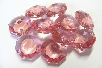 Diamanti forma ottagonali  - Sconto per Fioristi e Aziende - mm. 18 busta 40 pezzi