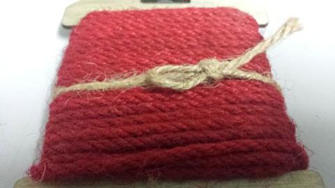 Cordone juta intreccio - Ultimo stock x 5 disponibile - rotolo H 15 mm x 10 Yds
