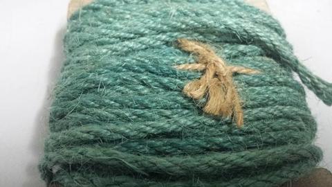 Cordone juta intreccio - Ultimo stock x 5 disponibile - rotolo H 15 mm x 10 Yds