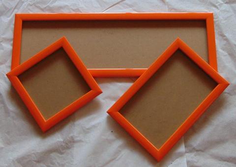 Cornice legno cm. 20x60 - Sconti per Fioristi e Aziende . - colorata