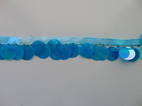 Frangia con ovali in PVC iridati al metro - Sconto per Fioristi e Aziende
