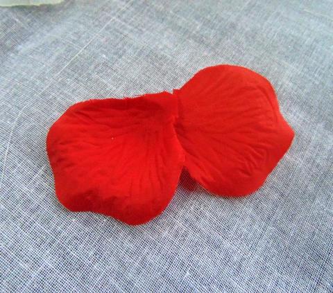 Petali di rosa x 100 artificiali - Sconti per Fioristi e Aziende - in poliestere