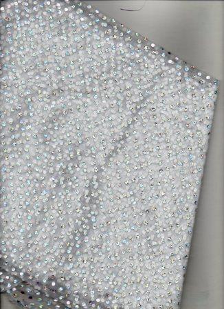 Telo Organza con Paillettes  - Sconti per Fioristi e Aziende - Misura H 150 x 300