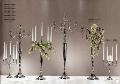 Candelabro H 100  cinque luci - Sconti per Fioristi e Aziende - Bianco - Oro - Silver