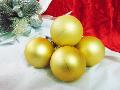 Palline di Natale Lucido/Matt  - Sconti per Fioristi e Aziende - cm. 8 Conf. 2 palline