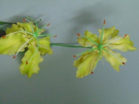 Gloriosa x 3 Artificiale H 130  - Sconti per Fioristi e Aziende . - In Flormatik