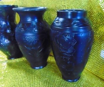 Vaso Ceramica H 30  Neagro - Sconti per Fioristi e Aziende - 3 modelli