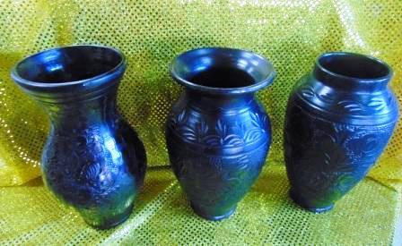 Vaso Ceramica H 30  Neagro - Sconti per Fioristi e Aziende - 3 modelli