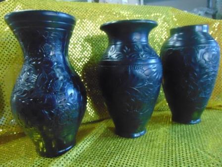 Vaso Ceramica H 30  Neagro - Sconti per Fioristi e Aziende - 3 modelli