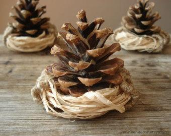 Pigne Chiuse Picea dm. 4/5  - Sconti per Fioristi e Aziende . - H 7/10 Conf. 1 Kg.