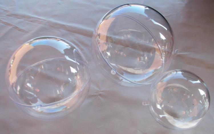 Sfera plexiglass Ø 16 cm. singola