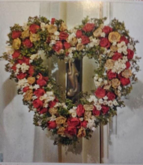 Cuore Aperto Ydro a Goccia - Sconti per Fioristi e Aziende - Misura cm. 80 x 50