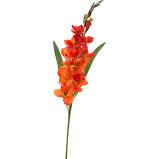 Gladiolo Artificiale H 108 x 10 fiori - Sconti per Fioristi e Aziende . -In poliestere