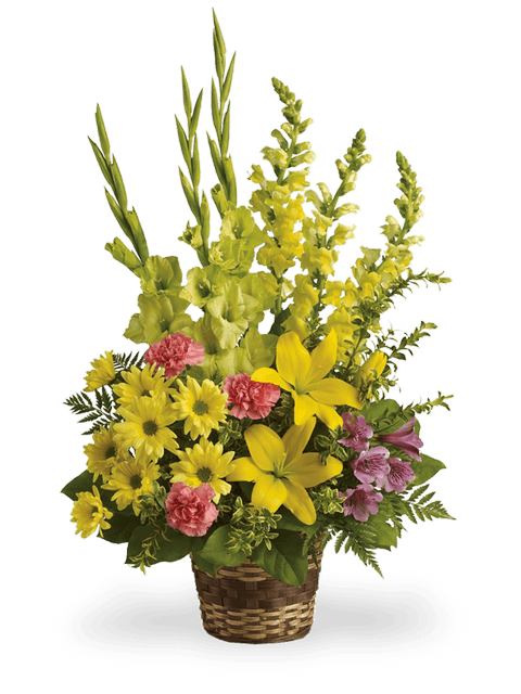 Gladiolo Artificiale H 108 x 10 fiori - Sconti per Fioristi e Aziende . -In poliestere