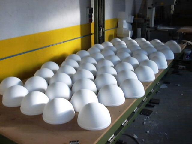 Sfera Polistirolo Ø cm. 25 Aperta Sconto per Fioristi, Wedding