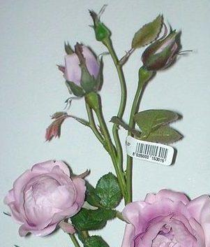 Rosa paul x 4 Artificiale in poliestere - Sconti per Fioristi e Aziende .