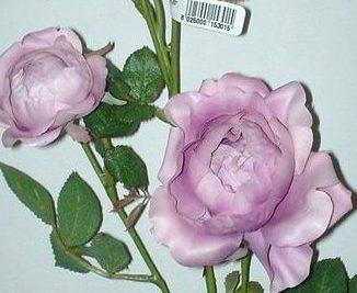 Rosa paul x 4 Artificiale in poliestere - Sconti per Fioristi e Aziende .