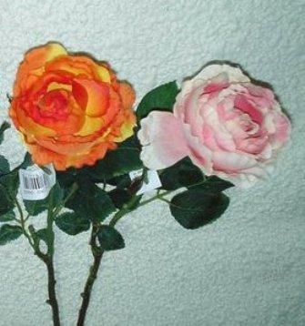 Rosa Cabbage  Artificiale in poliestere - Sconti per Fioristi e Aziende .