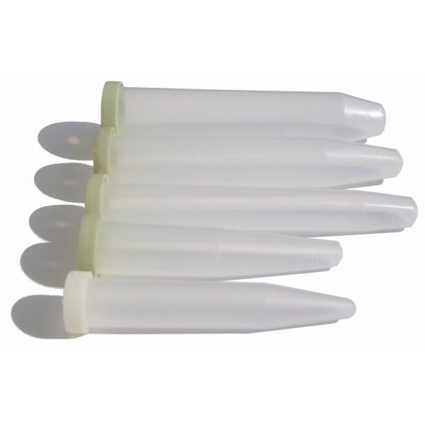 Fialette cc 60 in plastica H 11 dm. 28 - Conf. 100 fiale - Sconti per Fioristi e Aziende