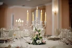 Candelabro H 33 a 5 luci  - Sconti per Fioristi e Aziende . - Argento Nichel
