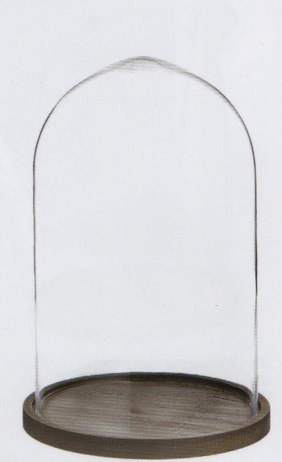 Campana in vetro per terrari - H 14 cm