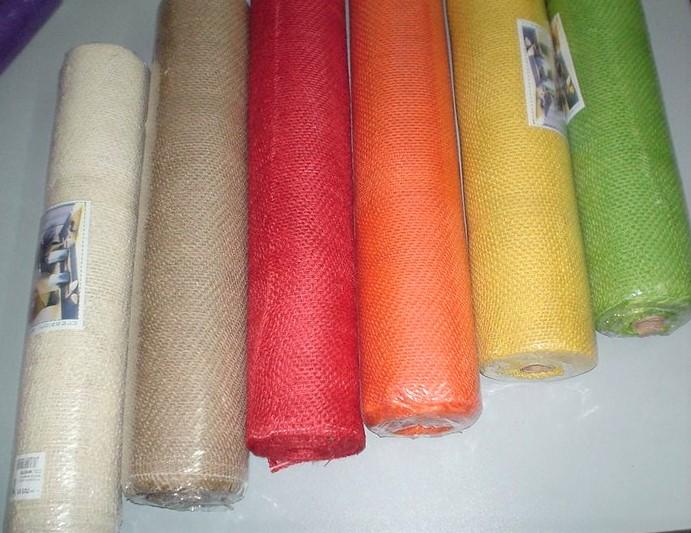 HAKZEON Rotolo Di Tessuto Iuta Naturale 30 Cm X 15 M - Runner Da Tavola, Per Decorazioni Fai Da Te, Confezioni Regalo, Tessitura E Artigianato