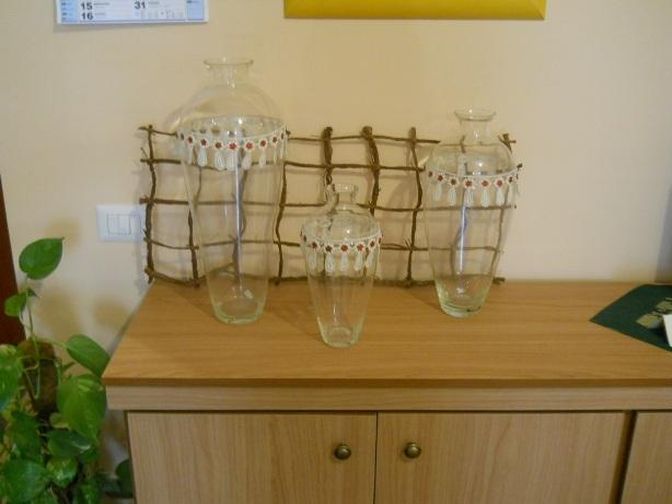 Vaso in vetro H 32  Mod. Tunisi - Sconti per Fioristi e Aziende