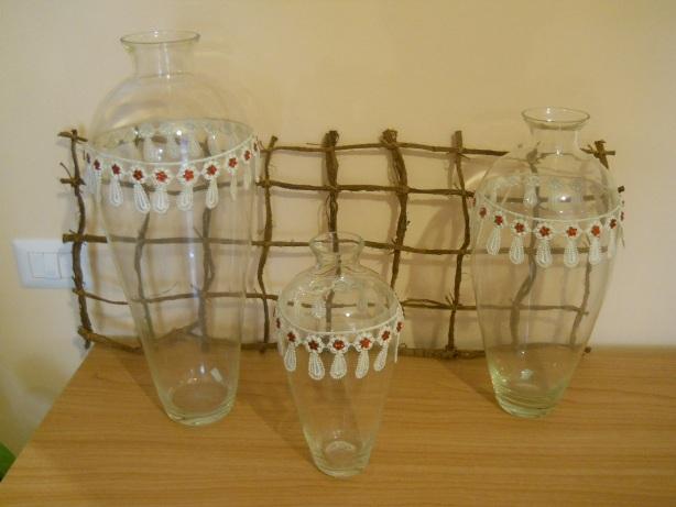 Vaso in vetro H 32  Mod. Tunisi - Sconti per Fioristi e Aziende