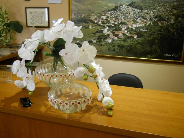 Vaso in Vetro dm. 40 H 30 Modello Grecia - Sconti per Fioristi e Aziende