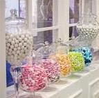 Confettiera in vetro con coperchio H 28 - Dm. 21 - Sconti per Fioristi e Aziende