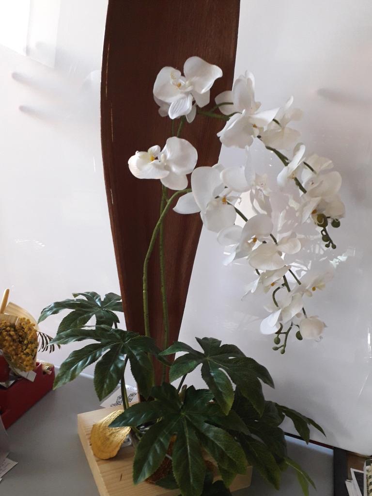 Orchidea Falenopsis H 98 - Sconti per Fioristi e Aziende . - Artificiale